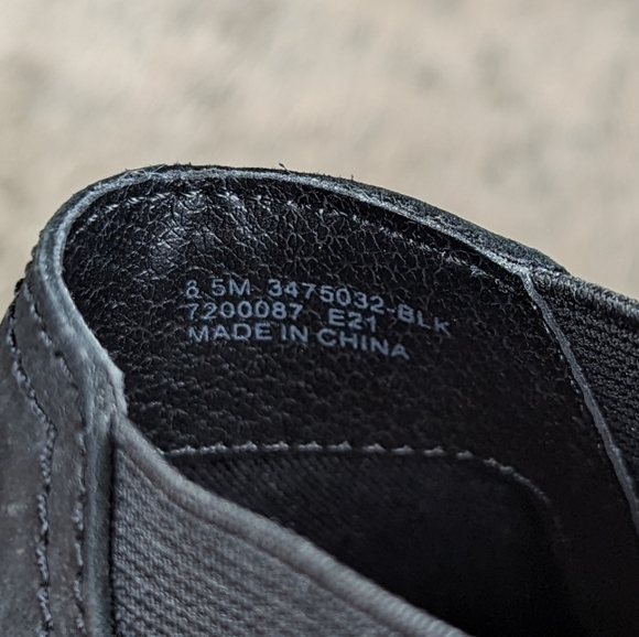 Frye Mallory Chelsea Boot Black Women's 8.5 - Picture 10 of 12